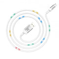 Кабель Hoco U63 Spirit MicroUSB 1.2m Білий