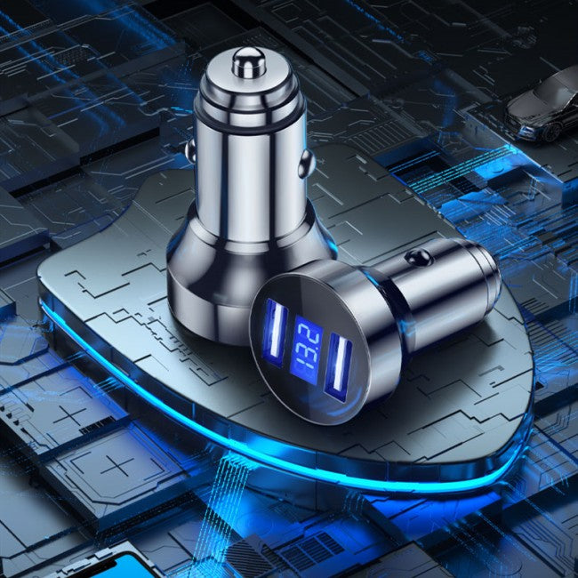Зарядний пристрій для телефона в авто Joyroom JR-C16 Speed Series (3.1A, 2USB) Black