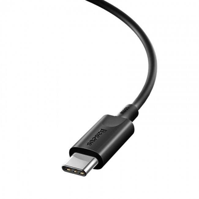 Кабель Type-C to Type-C Baseus Xiaobai series fast charging (100W, 20V, 5A) 1.5m Black