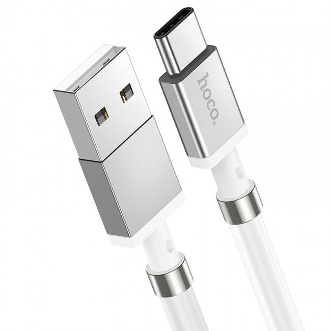 Кабель Hoco U91 Magic magnetic charging for Type-C 3A 1m Білий