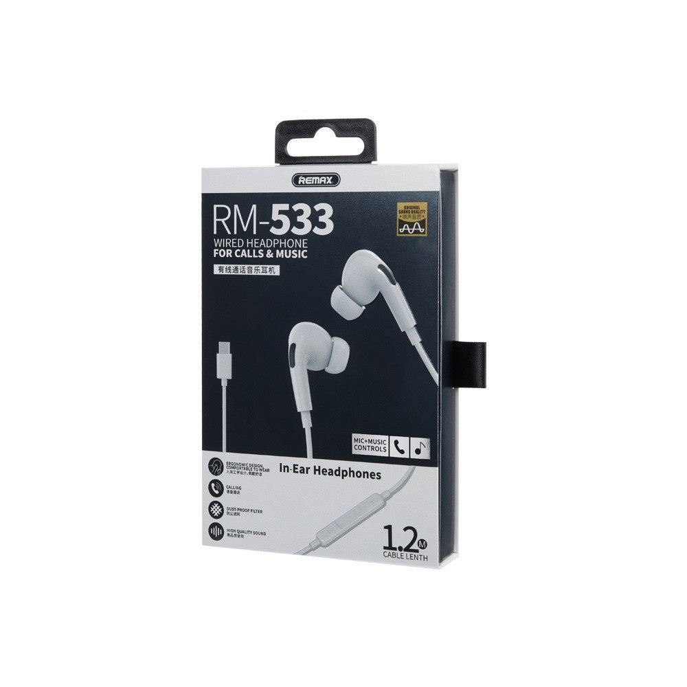 Навушники з мікрофоном Remax Air Plus Pro RM-533 Type-C White