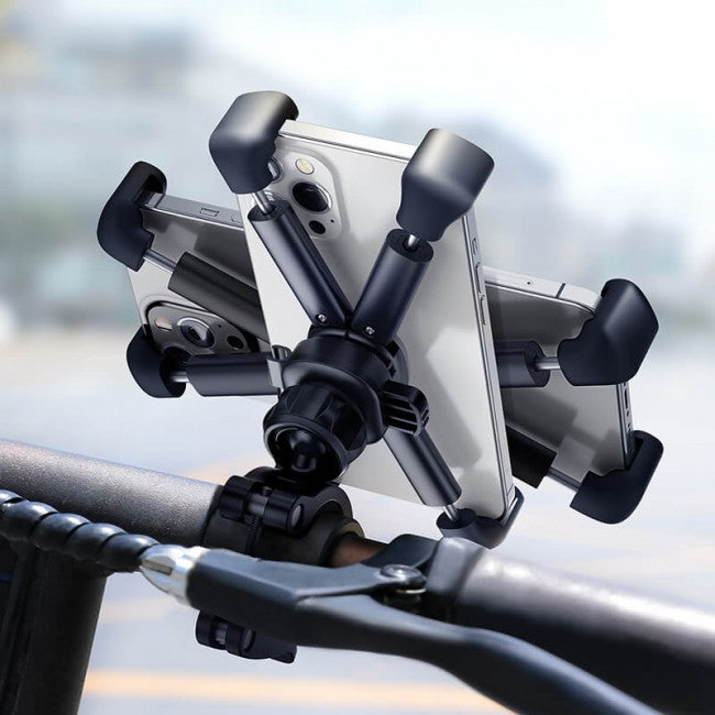Велодержатель для телефона Baseus Quick to take cycling Holder на руль велосипеда мотоцикла самоката Black