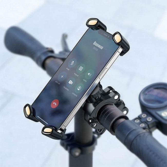 Велодержатель для телефона Baseus Quick to take cycling Holder на руль велосипеда мотоцикла самоката Black