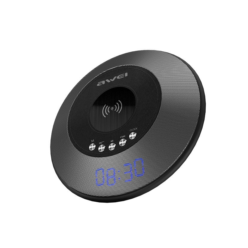 Колонка Awei Y290 Bluetooth with wireless charger Black