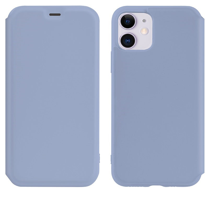 Чохол-книжка Hoco Colorful series liquid silicone для Apple iPhone 11 Purple
