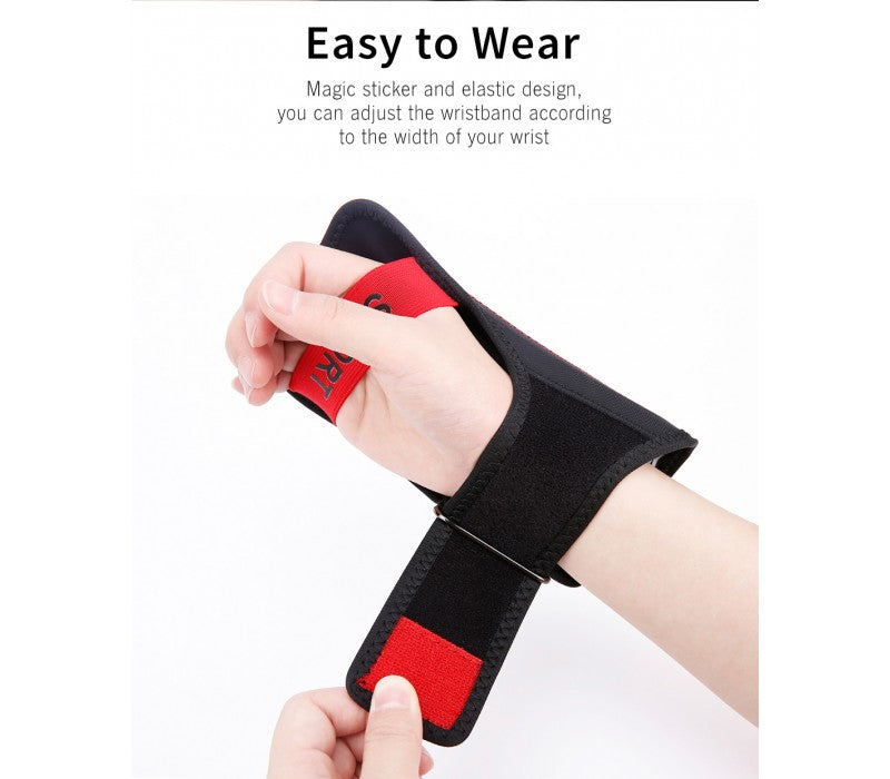 Спортивний чохол на руку Baseus Move Flexible Wristband 5" Black and Red