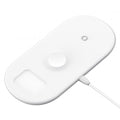 Бездротовий зарядний пристрій Baseus Smart 2in1 Wireless Charger 10W (Type-C Version) Білий