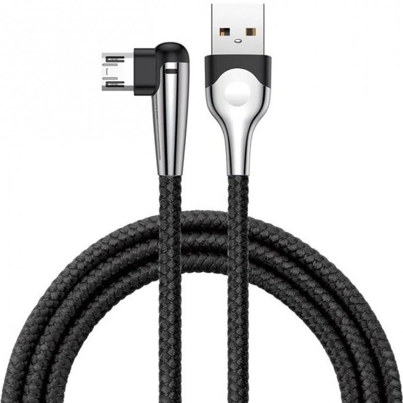 Кабель Baseus Sharp-bird for Mobile game MicroUSB (2.4A) 1m Чорний