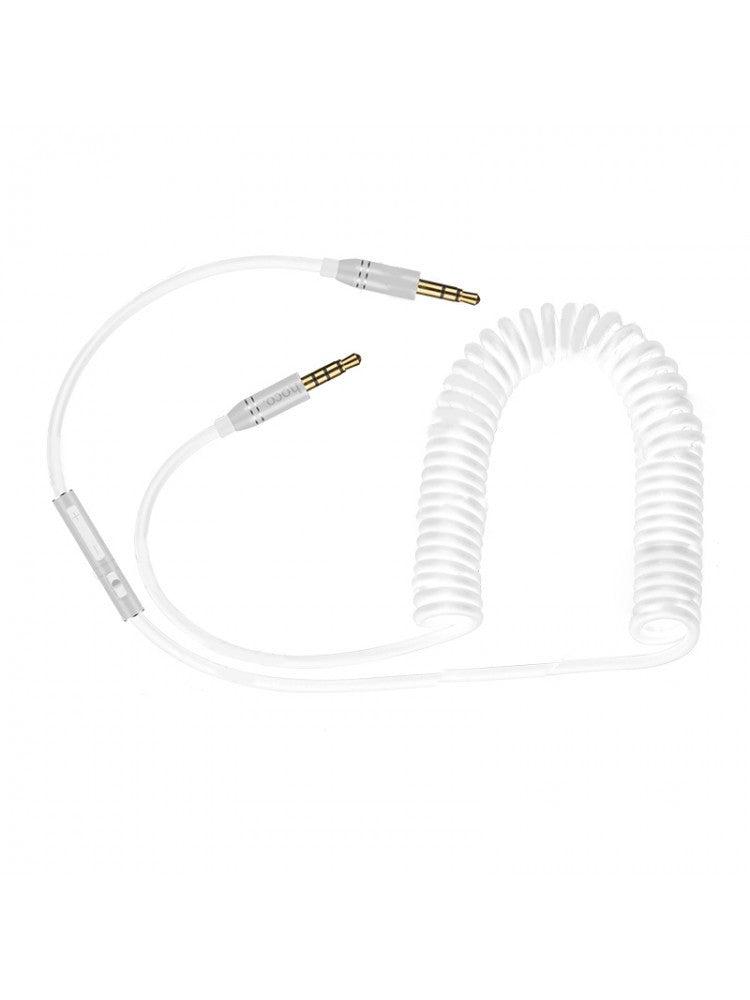 Кабель Hoco UPA05 Yueyin AUX cable White