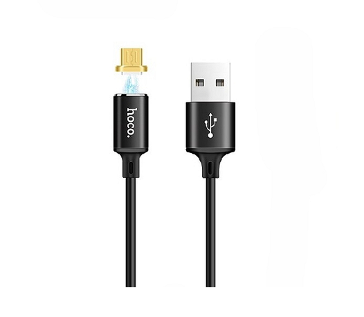 Кабель Hoco U28 Magnetic adsorption MicroUSB Чорний