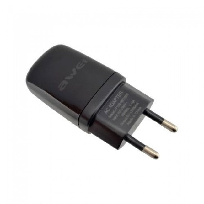 Мережевий зарядний пристрій Awei C-821 Black