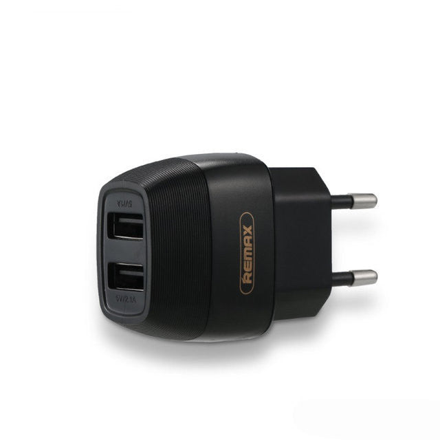 Мережевий зарядний пристрій Remax RP-U29 (2USB, 2.1A) Black