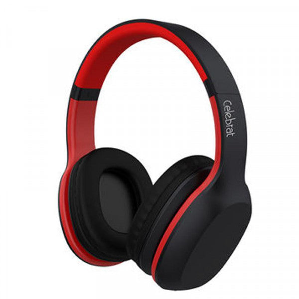 Bluetooth навушники Celebrat A18 Червоний