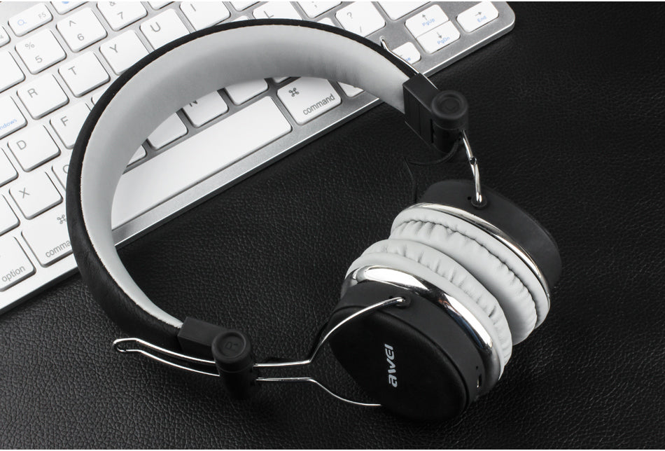 Bluetooth навушники Awei A700BL Black