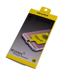 Qi приймачі для бездротової зарядки Awei I6 Wireless lightning for IPhone (0.8A)