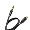 Перехідник Baseus Yiven Type-C male To AUX M01 Чорний