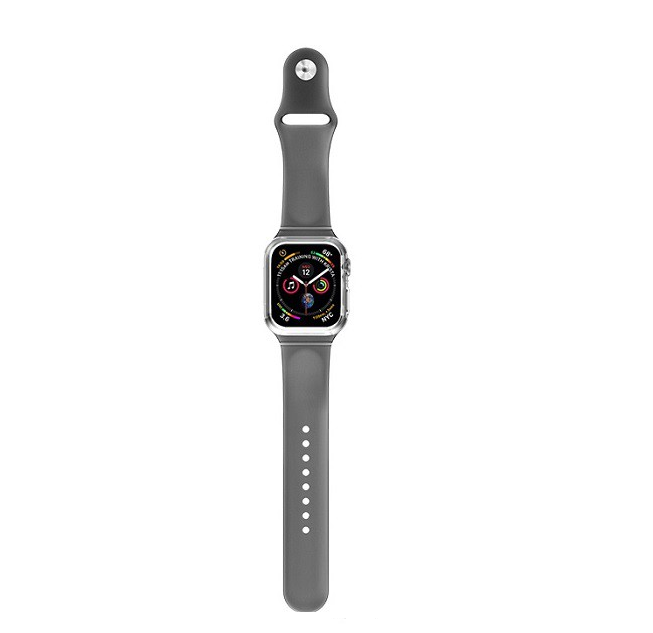Ремінець Hoco WB09 (з бампером) для Apple Watch Series 1/2/3/4 (42/44mm) Grey