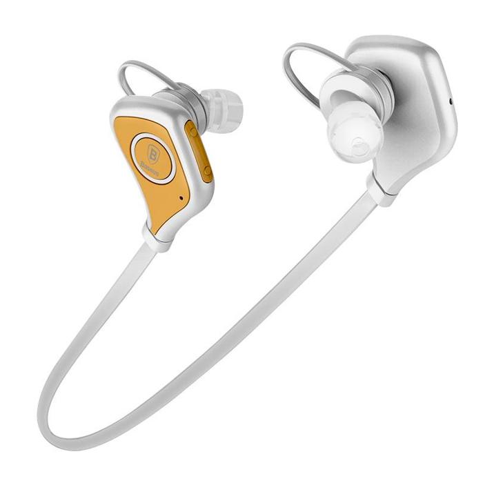 Бездротові навушники BASEUS Musice Series Sport Bluetooth Headphone White Gold