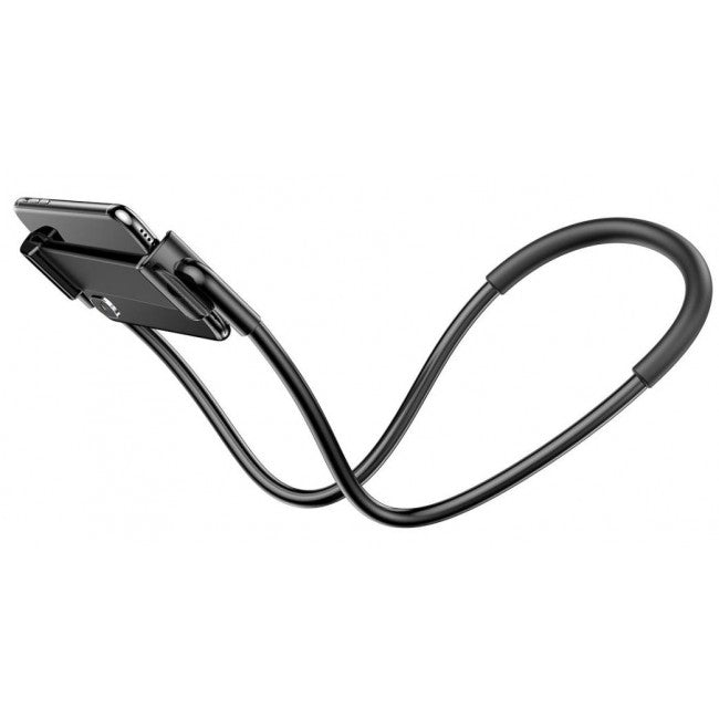 Універсальний тримач для смартфона на шию Baseus New Neck-Mounted Lazy Bracket Black