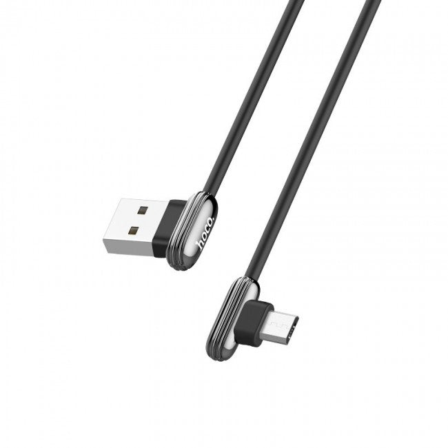 Кабель Hoco U60 Soul secret MicroUSB 1.2m Сірий