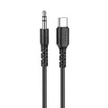 Кабель Hoco UPA17 Type-C to Aux Digital audio conversion cable 1m Black