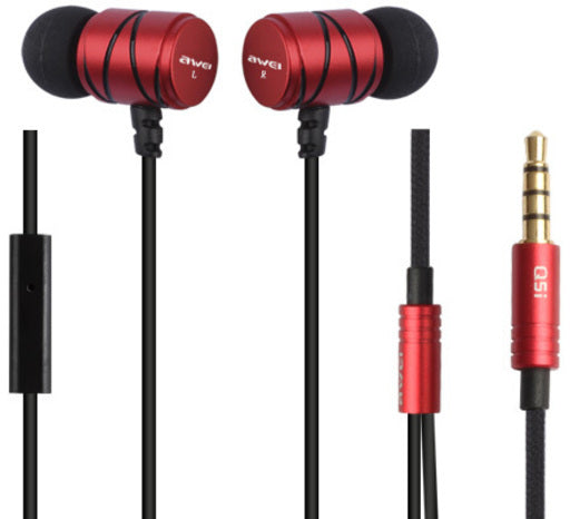 Навушники Awei Q5i Red