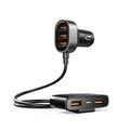 Автомобільний зарядний пристрій з виносним блоком Joyroom JR-CL03 car charger Black
