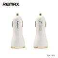 Автомобільний зарядний пристрій Remax RCC206 Dolfin 2.4A 2USB Gold