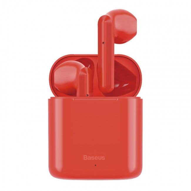 Бездротові навушники Bluetooth Baseus Encok W09 TWS Red