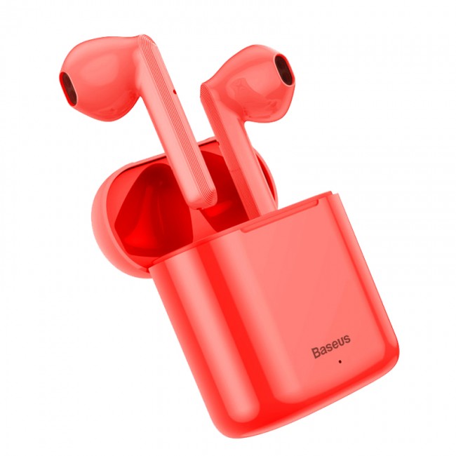 Бездротові навушники Bluetooth Baseus Encok W09 TWS Red