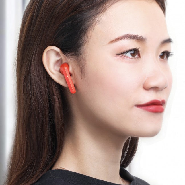 Бездротові навушники Bluetooth Baseus Encok W09 TWS Red