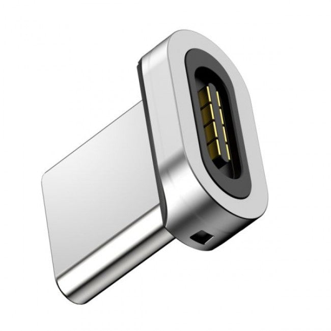 Магнітний адаптер Type-C для кабеля Baseus Zinc Magnetic срібний