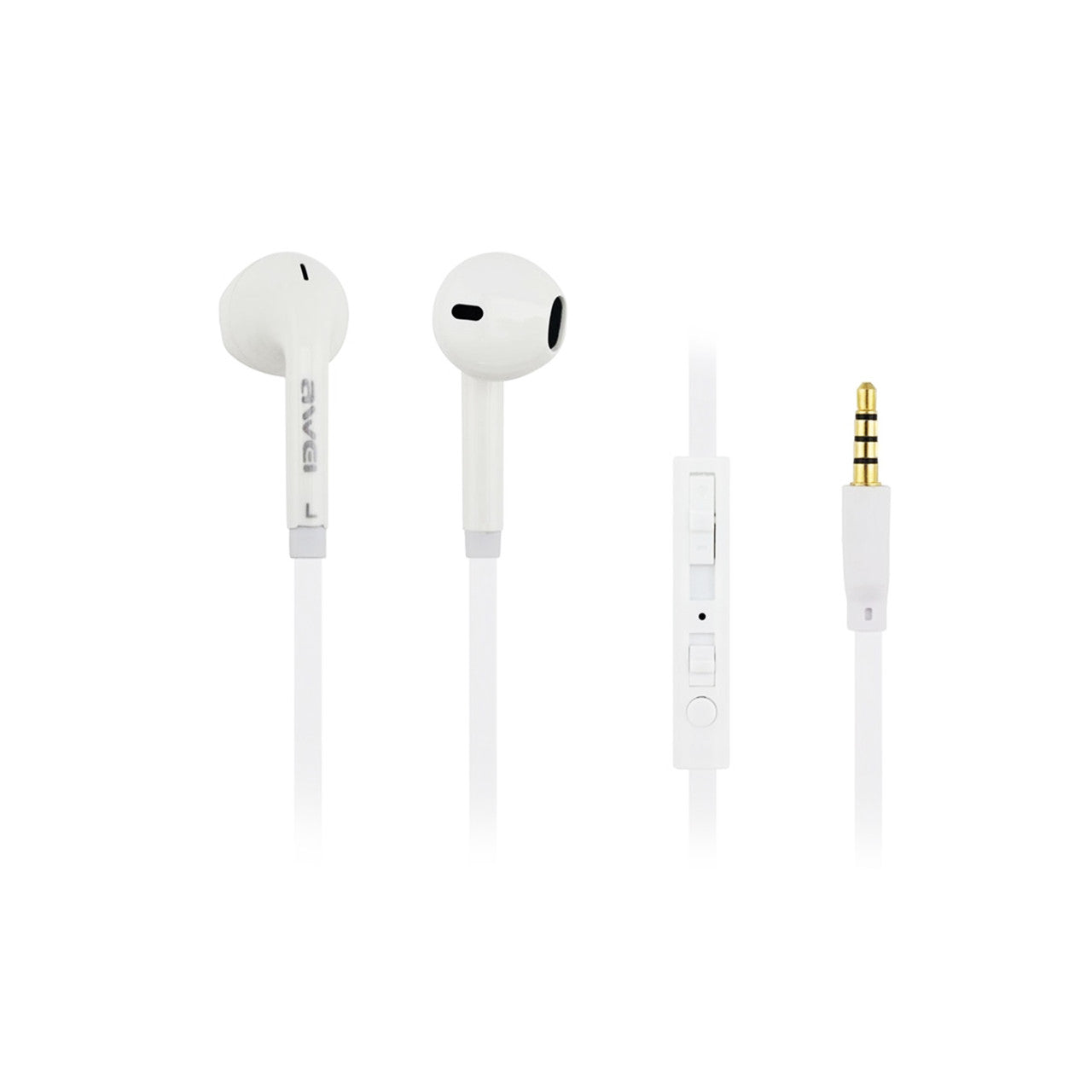 Навушники Awei ES-15hi White