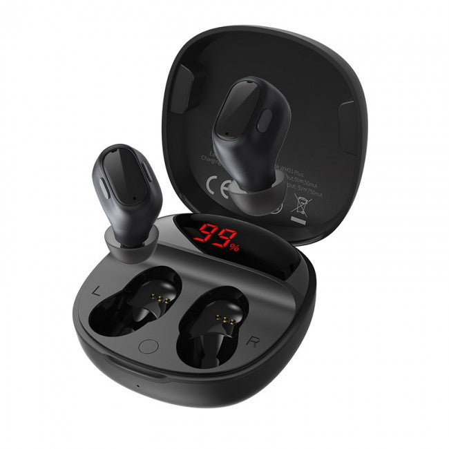 Бездротові Bluetooth навушники Baseus Encok True Wireless Earphones WM01 Plus Black