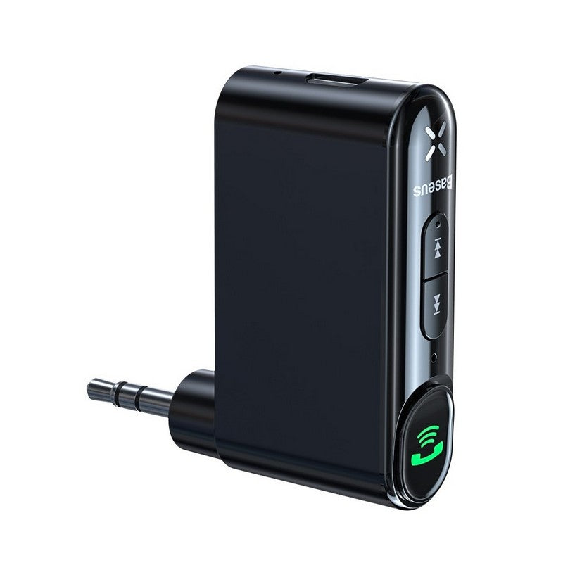 Автомобильный аудио Bluetooth ресивер Baseus Qiyin AUX Black