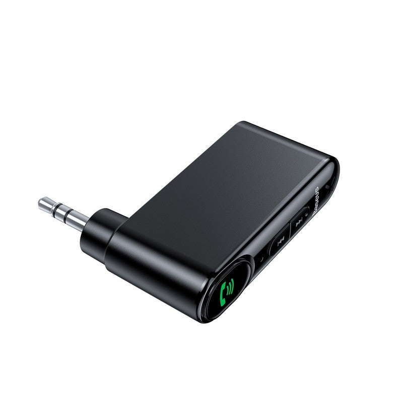 Автомобильный аудио Bluetooth ресивер Baseus Qiyin AUX Black