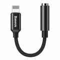 Аудіо-адаптер для iPhone із Lightning на 3.5mm Baseus L3.5 Black
