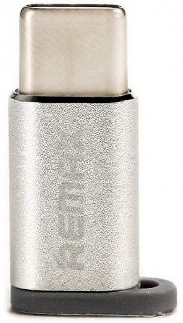 Перехідник Remax RA-USB1 MicroUSB to Type-C Silver