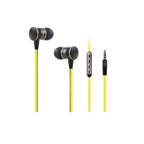Навушники Awei TE200Vi Yellow+Black