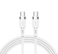 Кабель Joyroom S-1230N9 Type-c to Type-c Silicone Data Cable 1.2M 3A білий