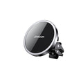 Автодержавач Joyroom JR-ZS240 з бездротовою зарядкою Magnetic wireless car charge holder For IPhone 12 series Magsafe 15W чорний