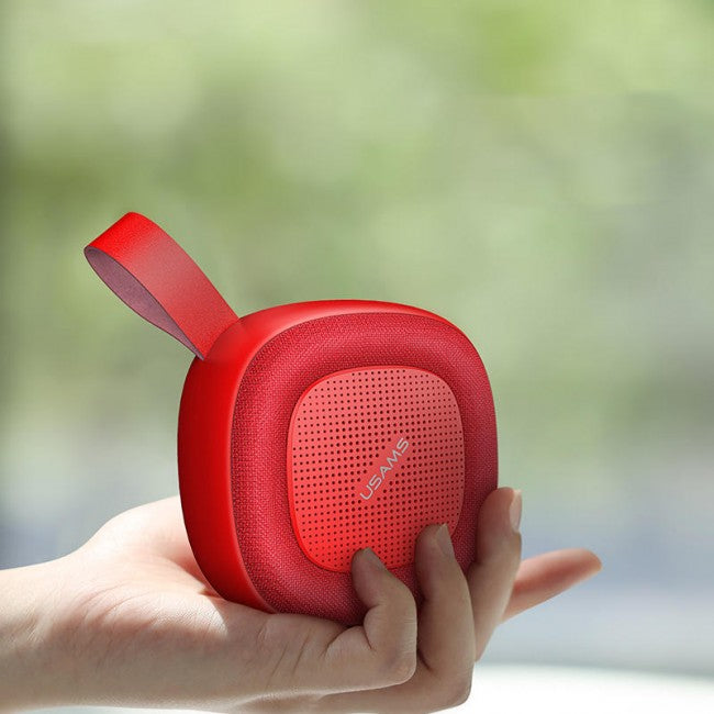 Портативна колонка Usams US-YX004 Mofa Series Red