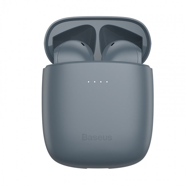 Bluetooth навушники Baseus Encok TWS W04 Pro Сірий