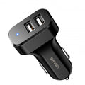 Автомобільне зарядне пристрій Usams US-CC087 C13 2.1A (2 USB) Чорний