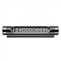Парковочная визитка Baseus Temporary Parking Number Card Black