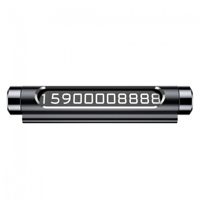 Парковочная визитка Baseus Temporary Parking Number Card Black