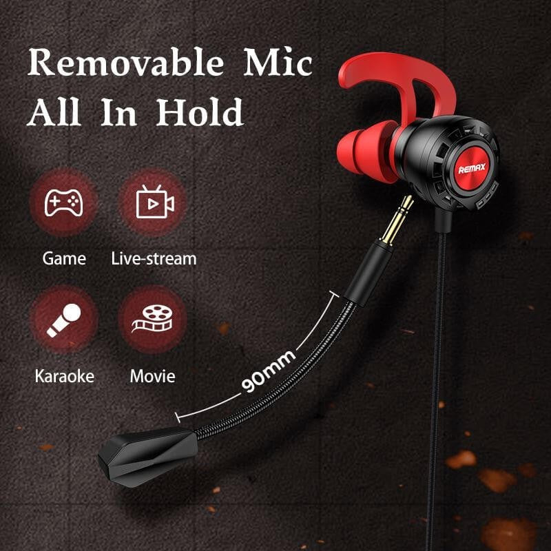 Ігрові навушники з мікрофоном Remax RM-755 Type-c Gaming Headphone чорні