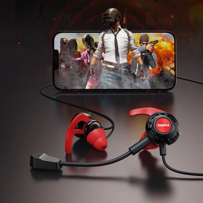 Ігрові навушники з мікрофоном Remax RM-755 Type-c Gaming Headphone чорні
