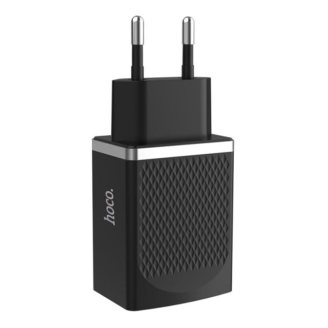 Мережевий зарядний пристрій Hoco C42A Vast power Quick Charge 3.0 (1USB, 3.0A) Black