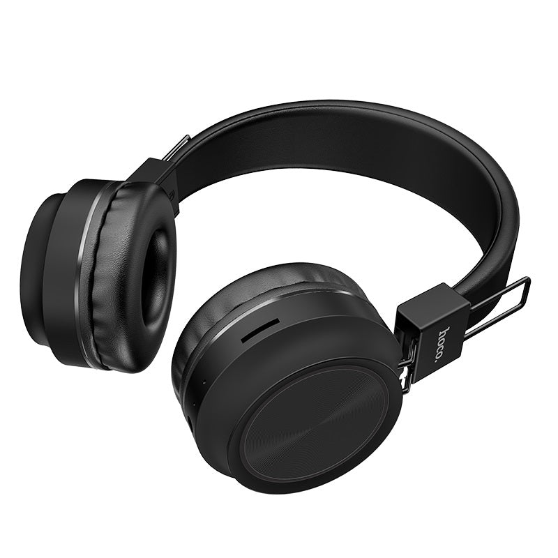 Bluetooth навушники Hoco W25 Promise Black